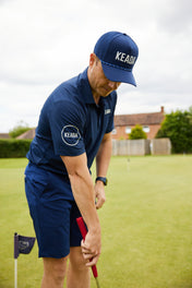 Polo de golf esencial para hombre - Azul marino