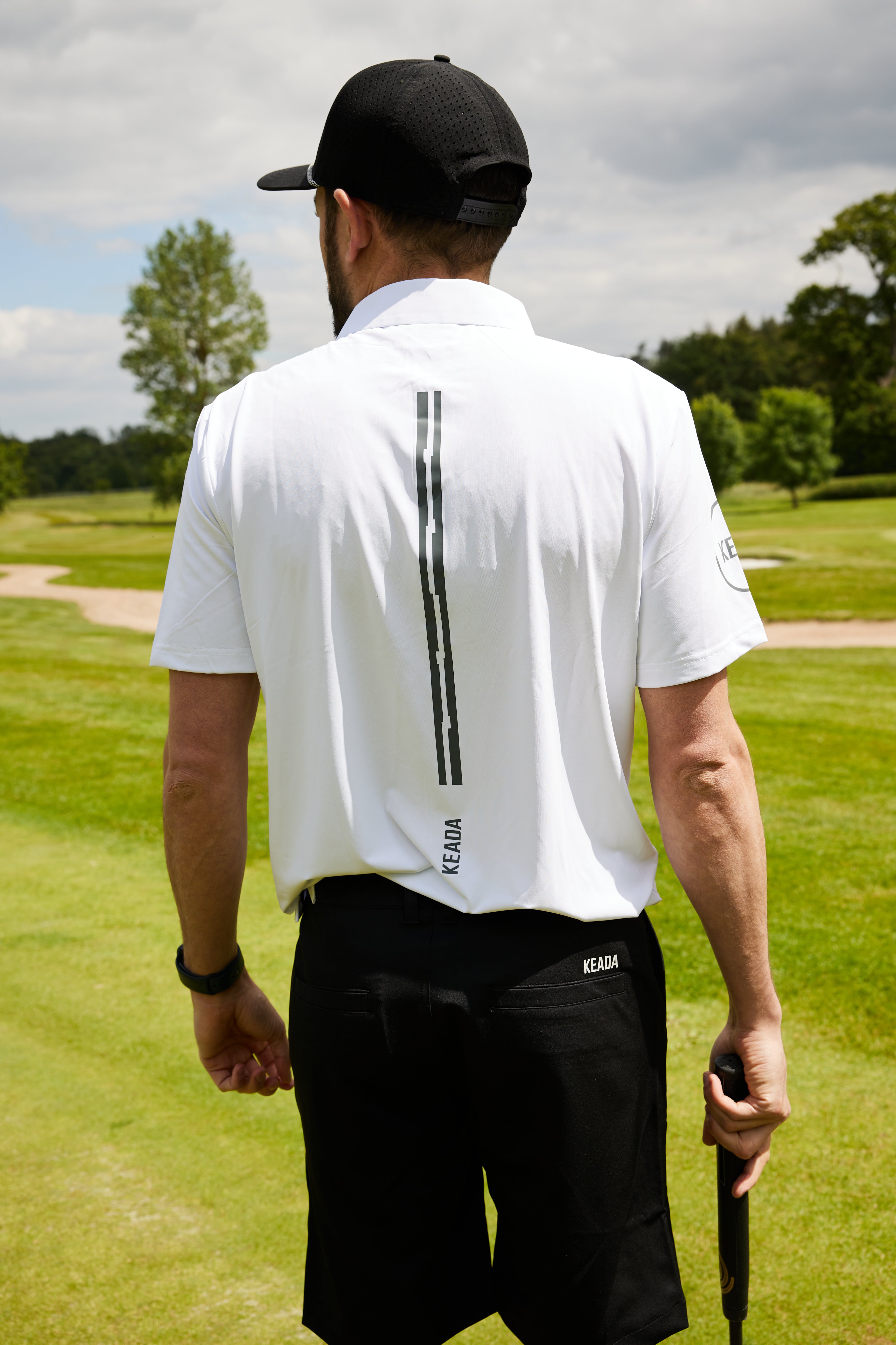 Men's Essential Golf Shorts - Black
