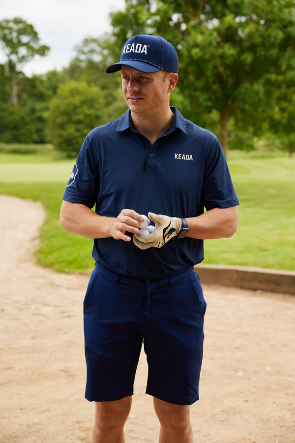 Men's Essential Golf Polo - Navy