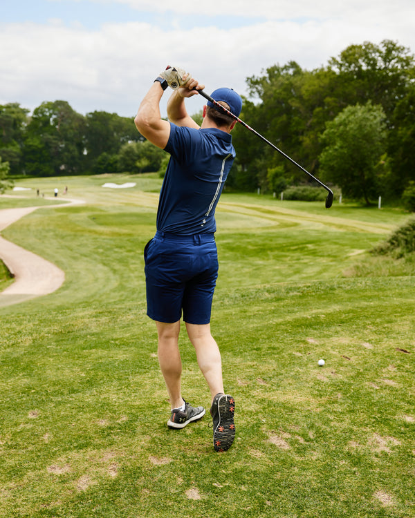 Men's Essential Golf Shorts - Navy