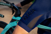 Pantalones cortos de ciclismo Essential para mujer - Azul marino