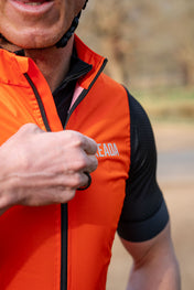 Chaleco de ciclismo Essential para hombre - Naranja