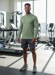 Men's Essential Half Zip Performance Sweatshirt
