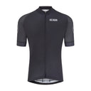 Maillot ciclista de manga corta Essential para hombre - Negro