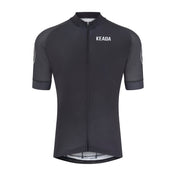 Maillot ciclista de manga corta Essential para mujer - Negro