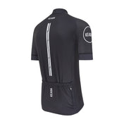 Maillot ciclista de manga corta Essential para hombre - Negro