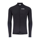 Men's Essential Long Sleeved Cycling Jersey - Black
