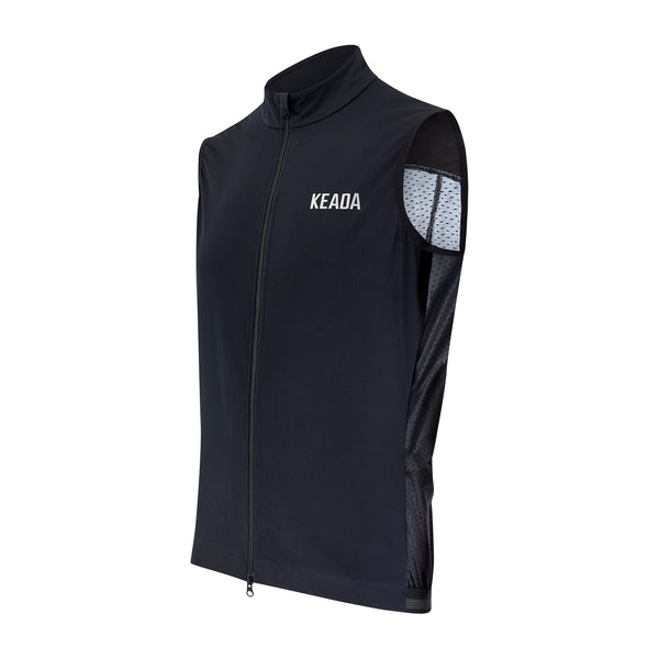 Chaleco de ciclismo Essential para hombre - Negro