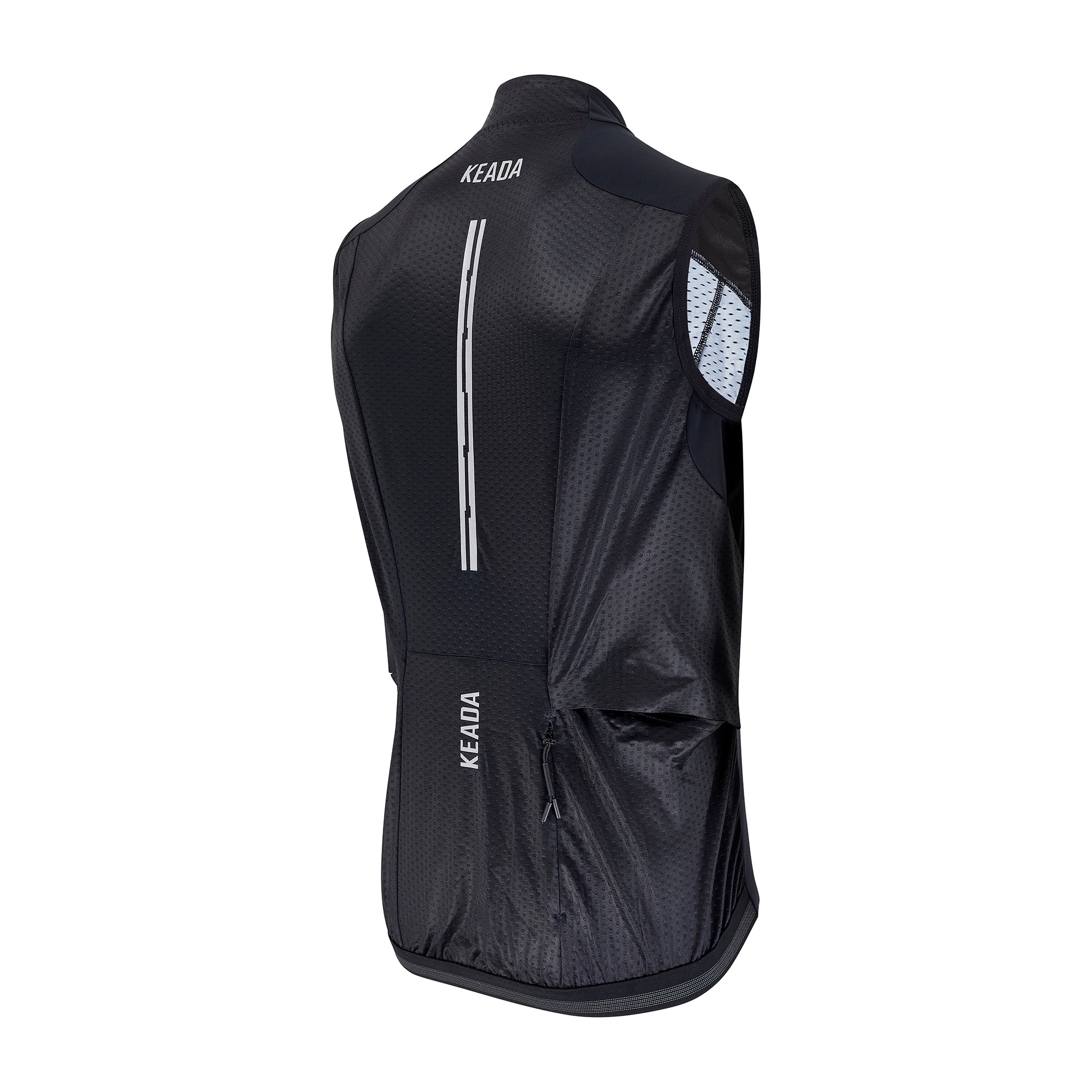 Chaleco de ciclismo Essential para hombre - Negro