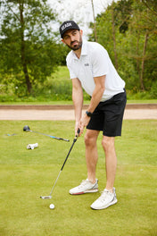 Men's Essential Golf Polo - White