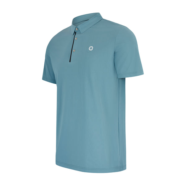 Men's Essential Polo - Haze Blue