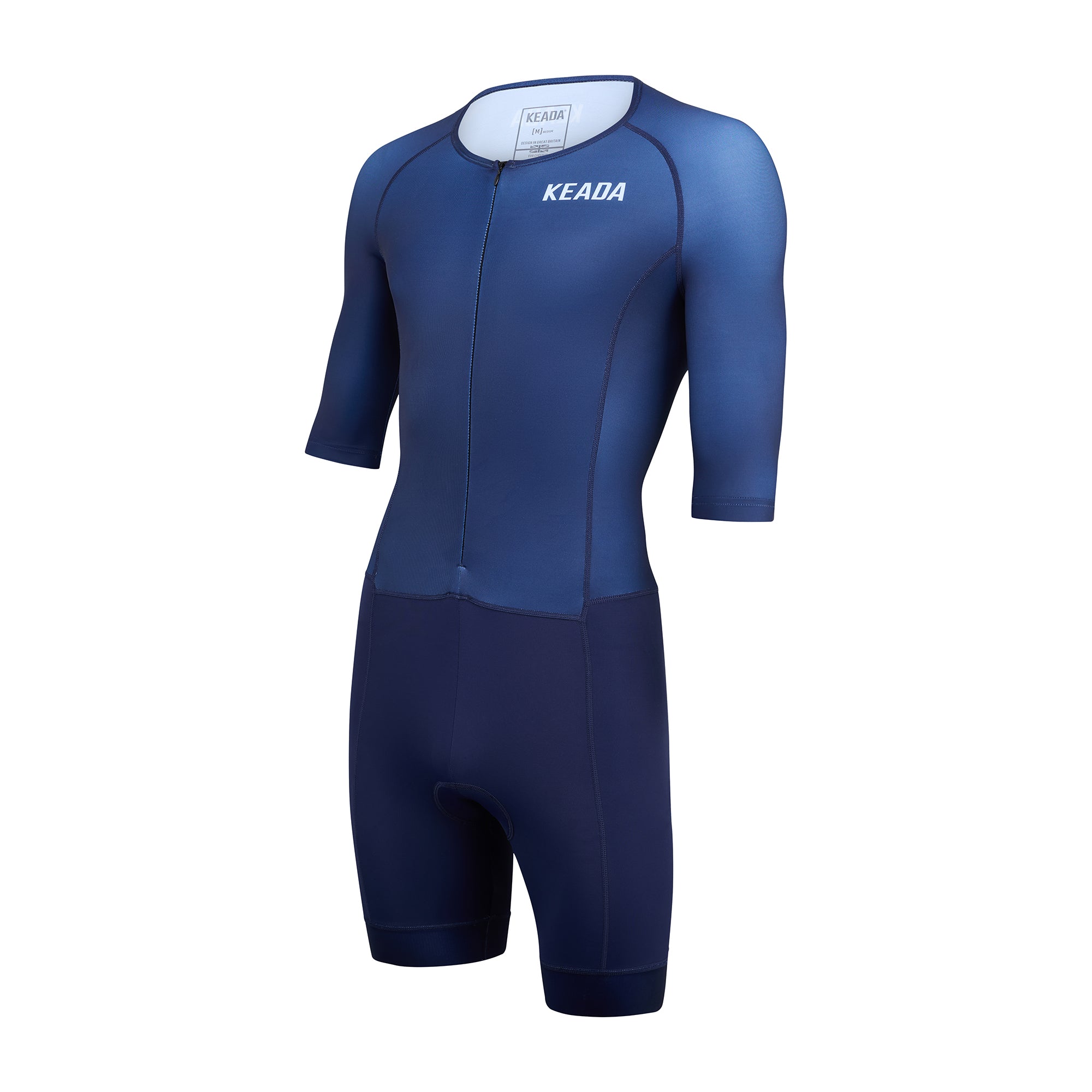 Essential Trisuit - Women's Sleeved Trisuit Navy