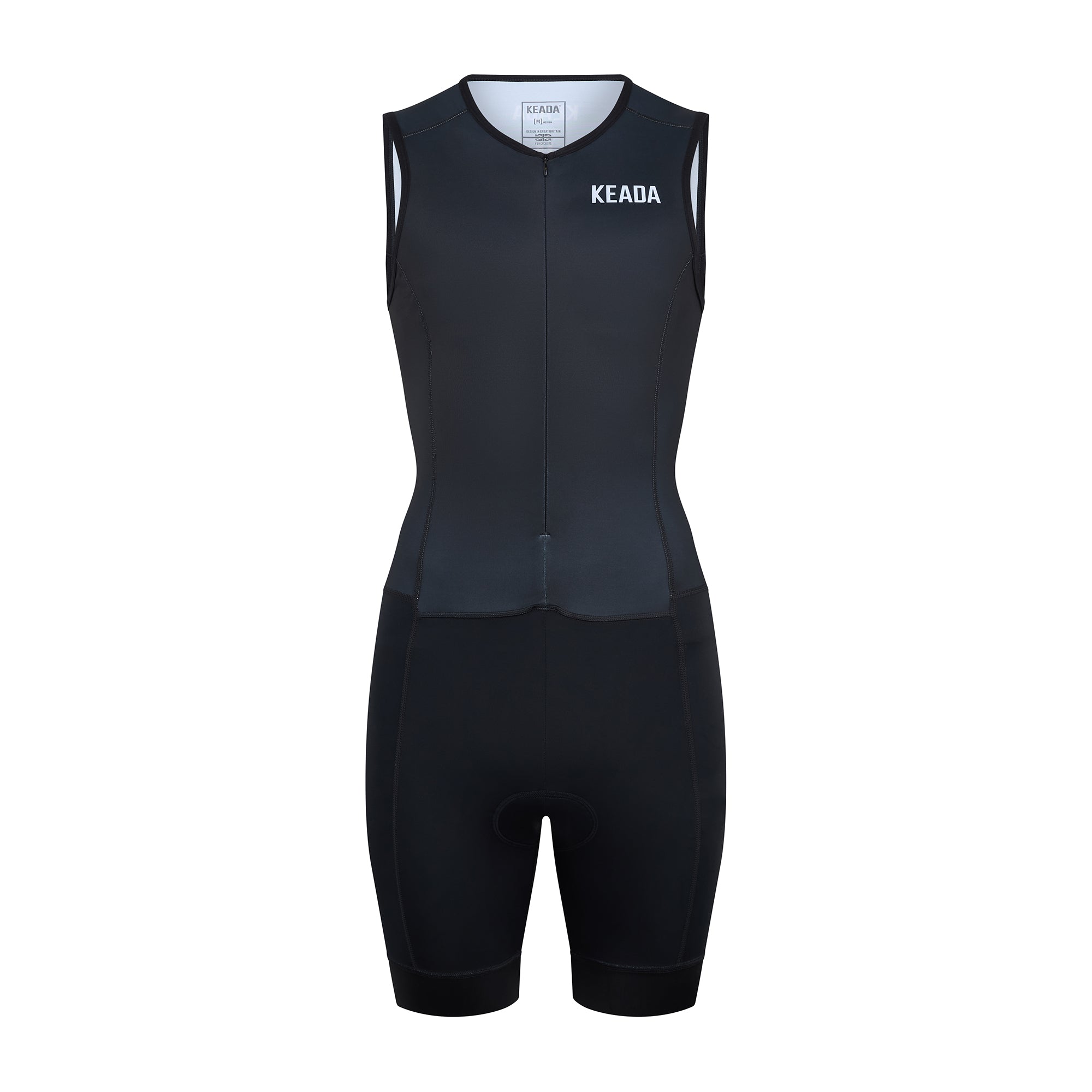 Essential Trisuit - Women's Sleeveless Trisuit Black