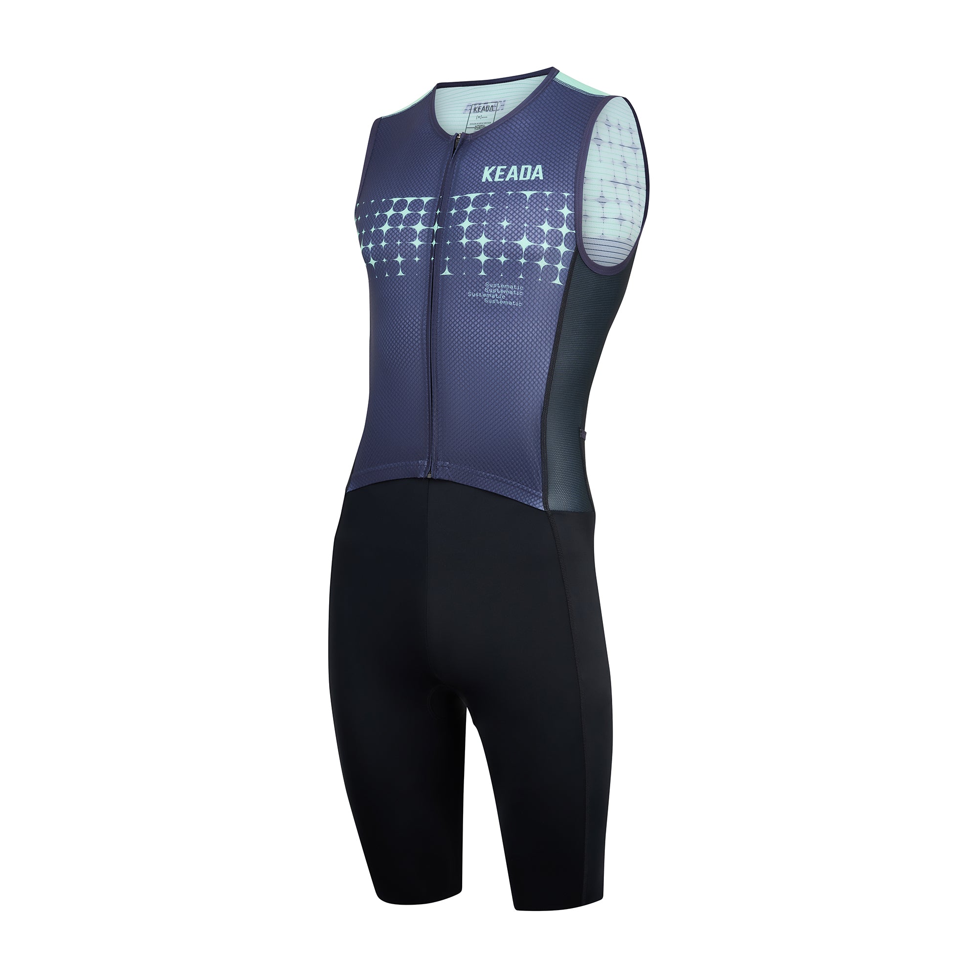 Systematic Four Trisuit - Men's Sleeveless Trisuit Green