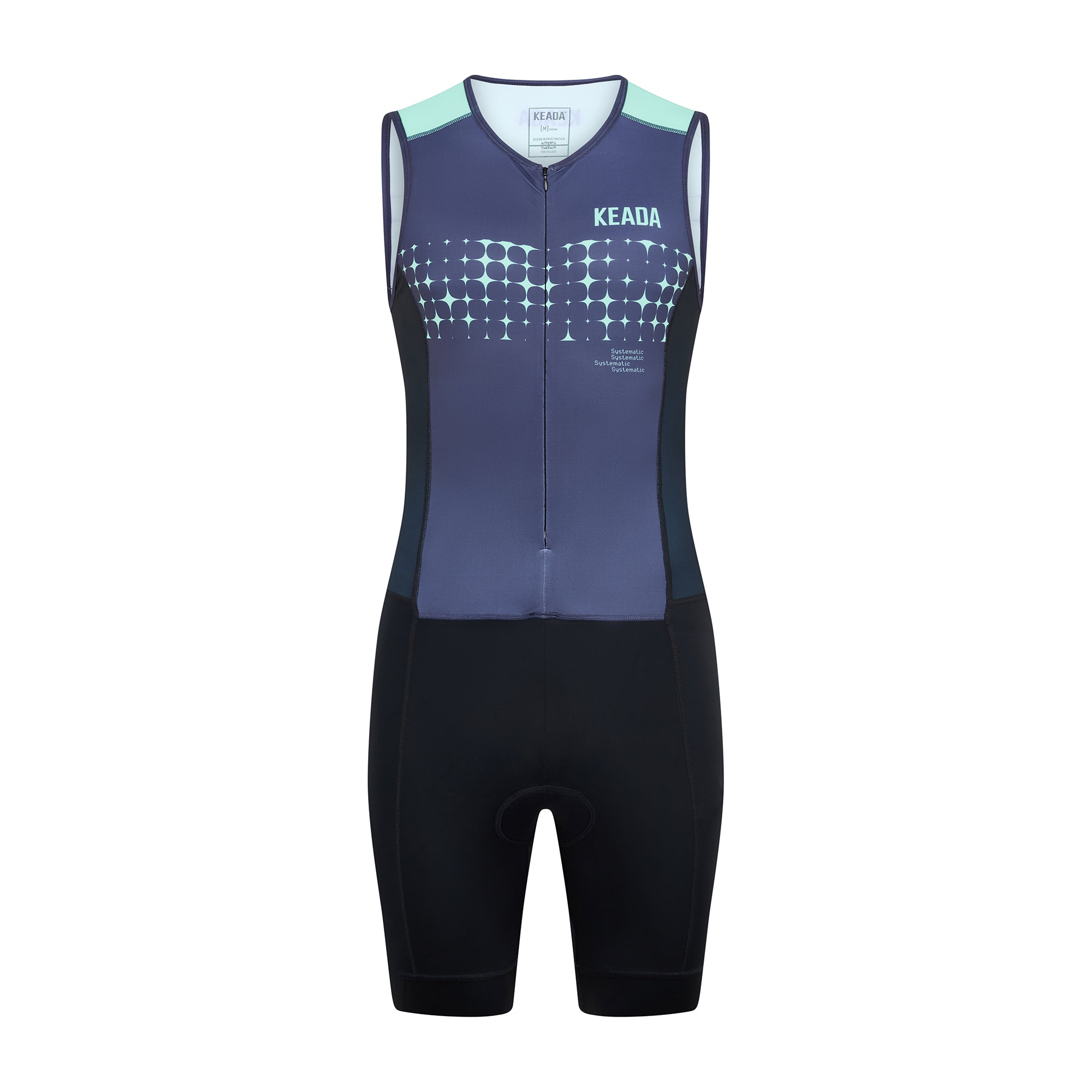 Systematic Four Trisuit - Women's Sleeveless Trisuit Green