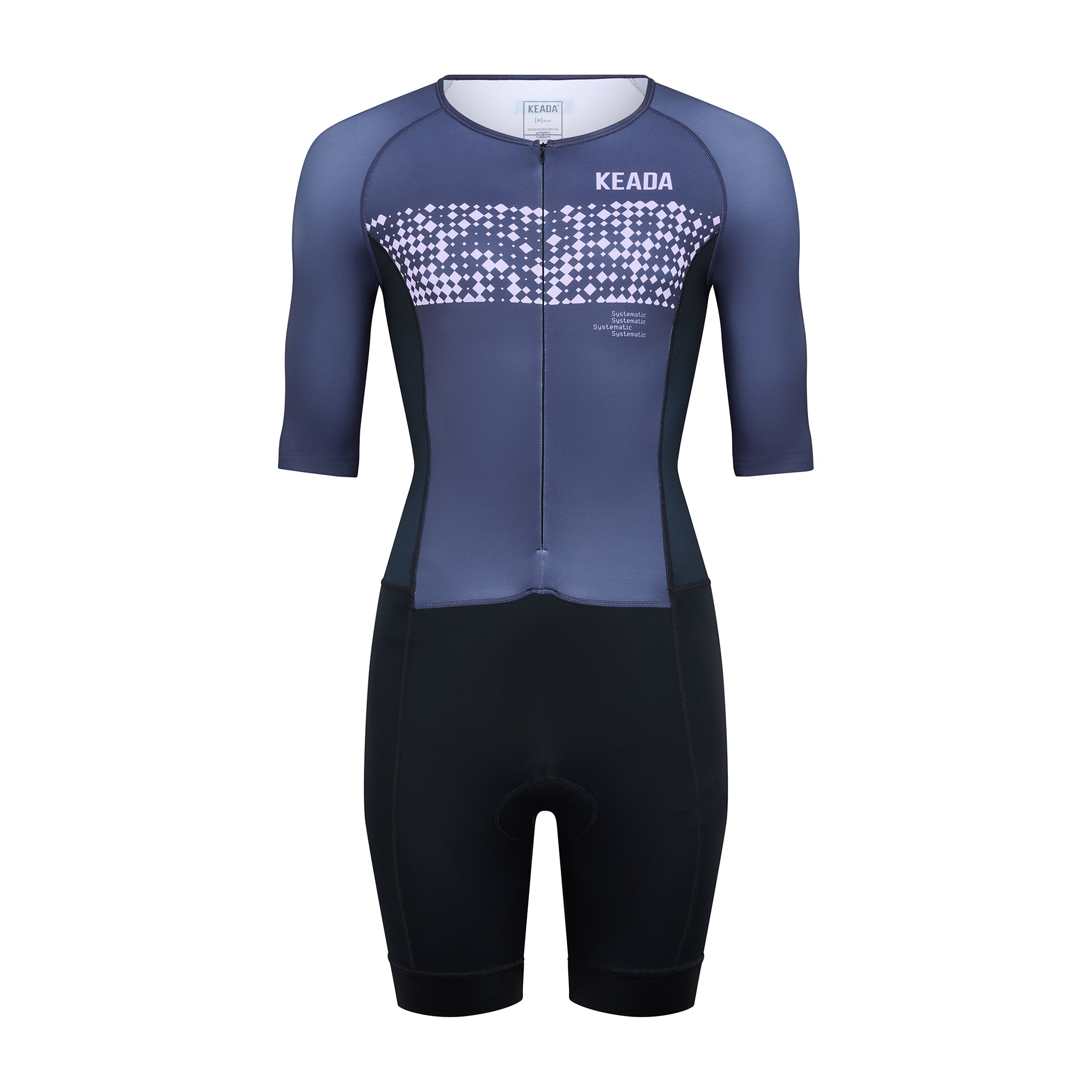 Systematic One Trisuit - Women's Sleeved Trisuit Purple