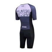 Systematic One Trisuit - Men's Sleeved Trisuit Purple