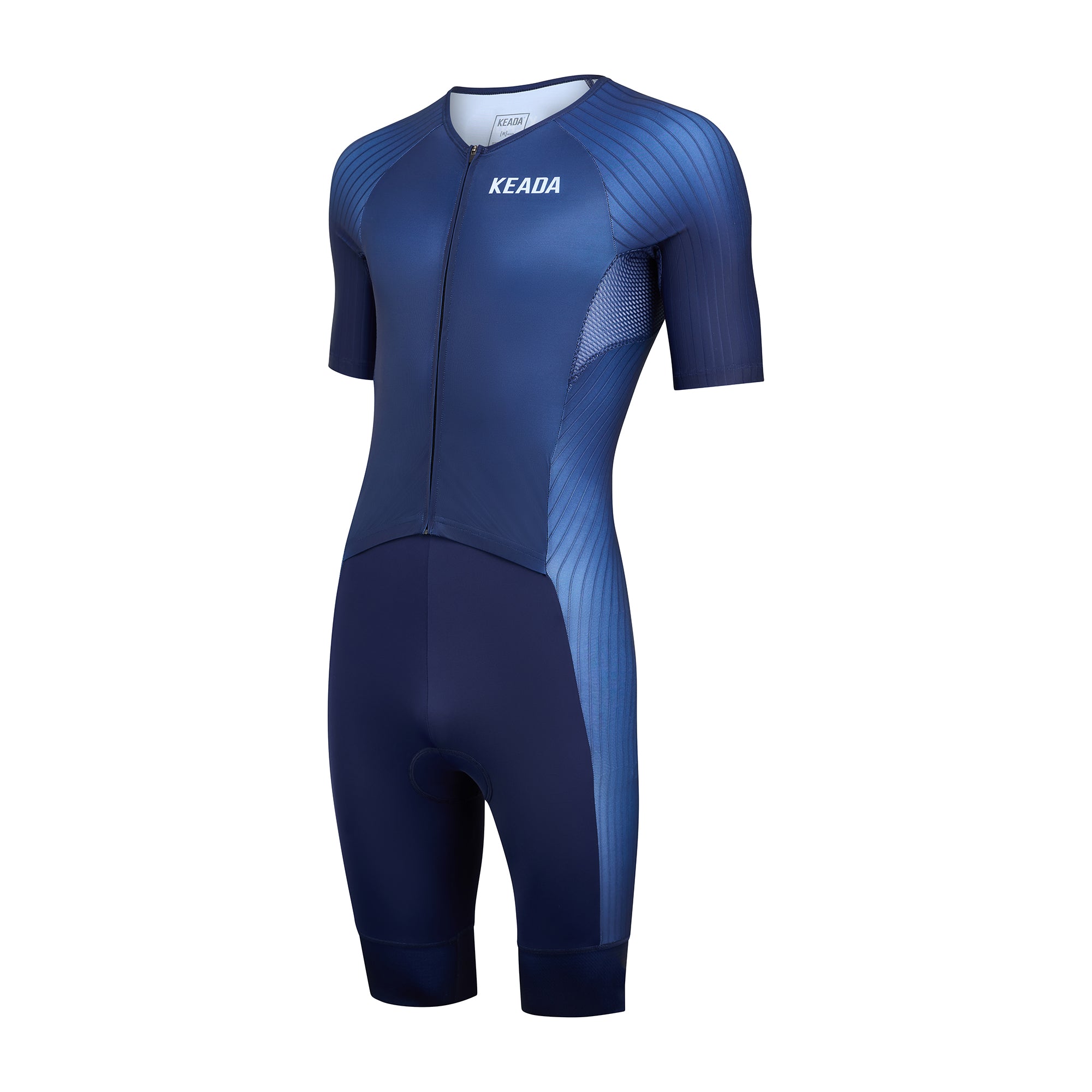 Essential Trisuit - Men's Sleeved Trisuit Navy