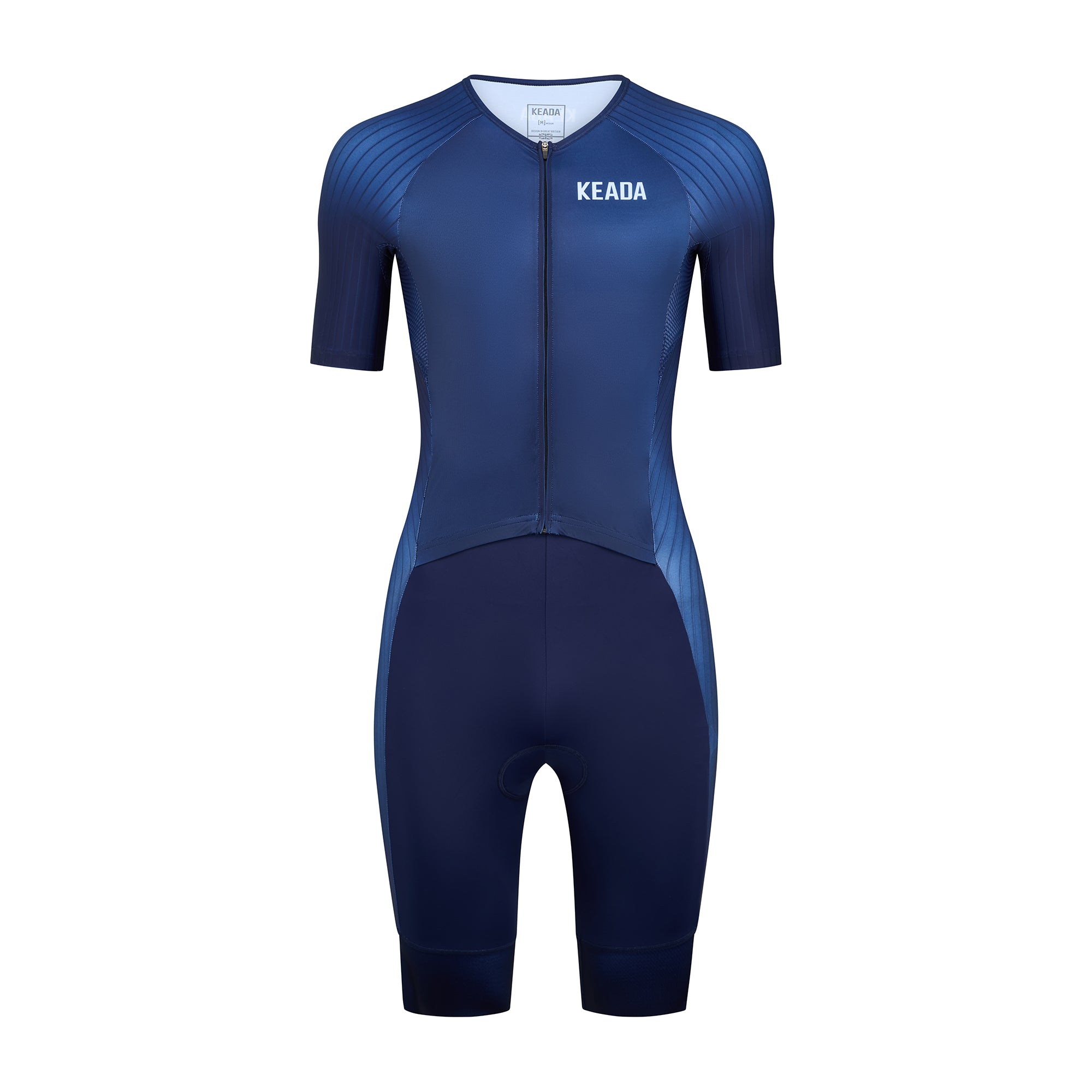 Essential Trisuit - Men's Sleeved Trisuit Navy