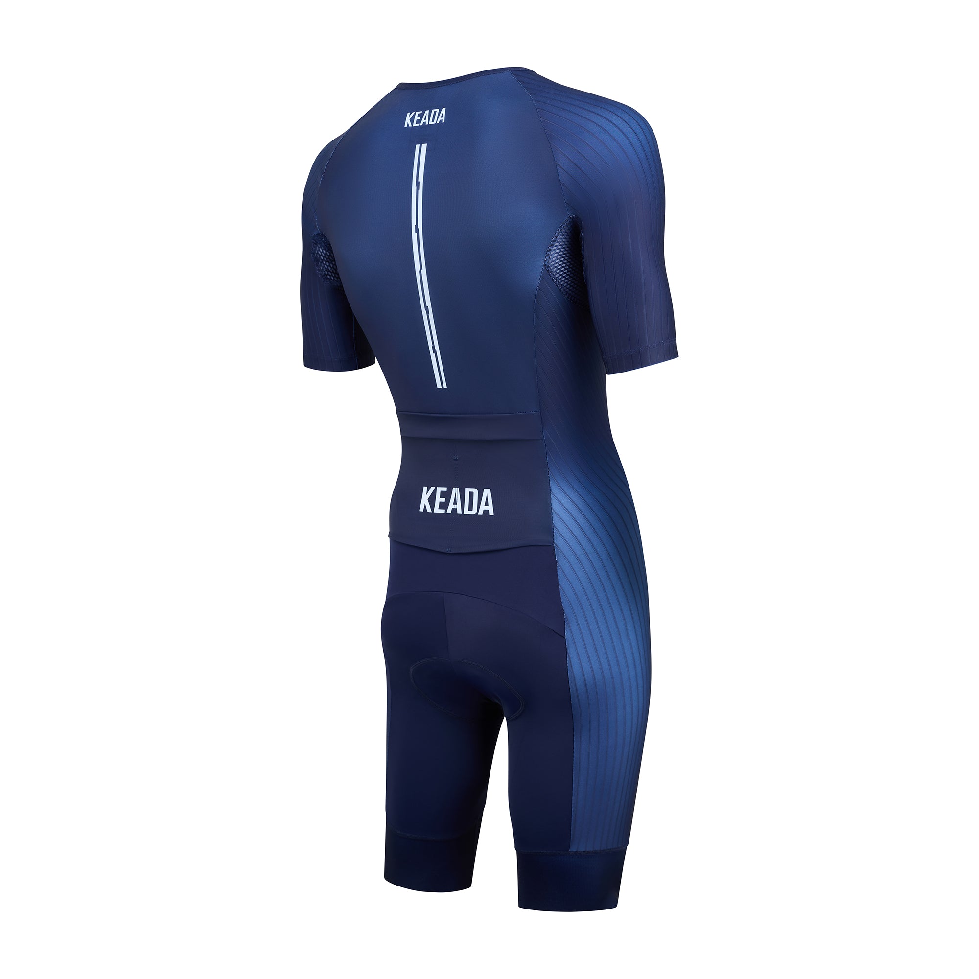 Essential Trisuit - Men's Sleeved Trisuit Navy