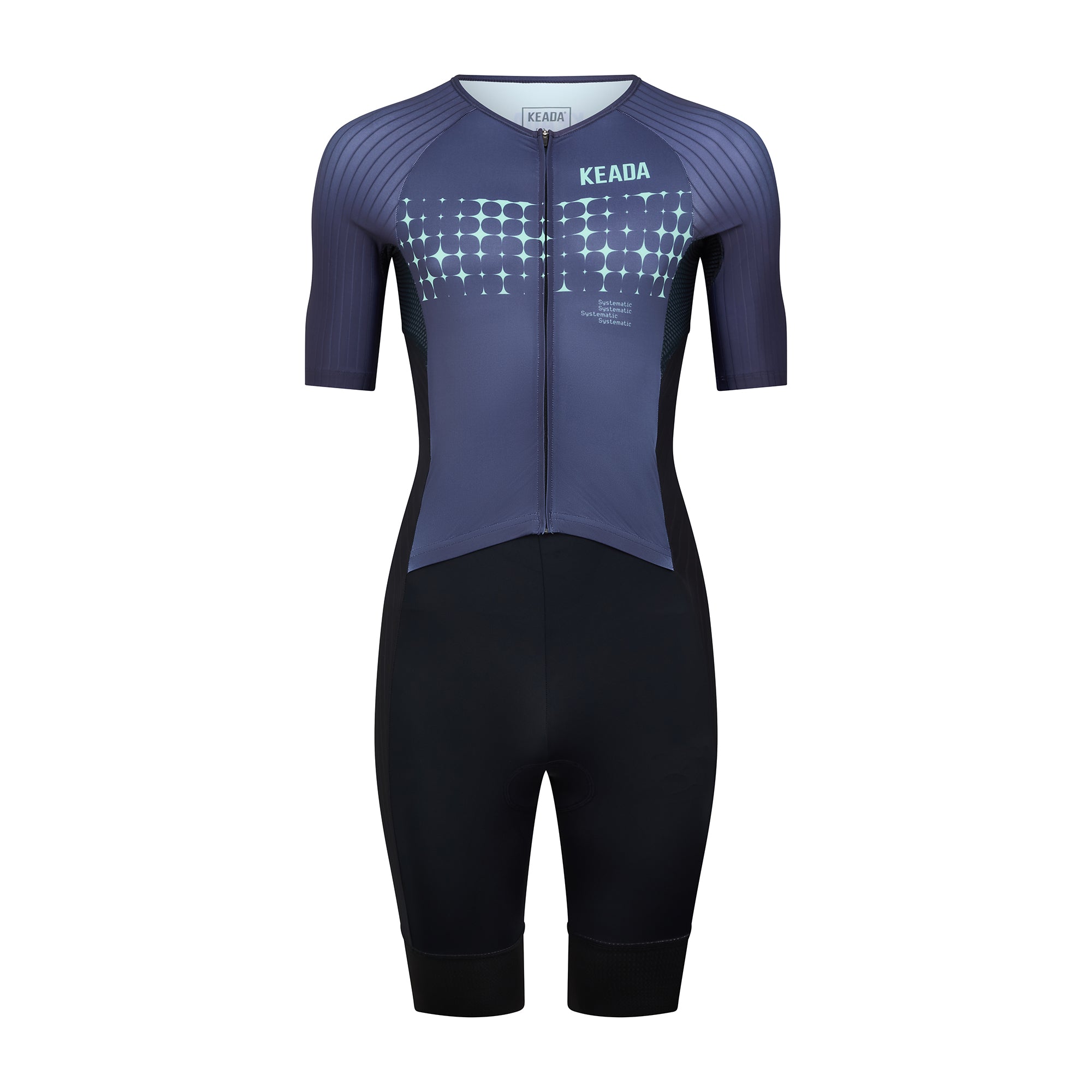 Systematic Three Trisuit - Men's Sleeved Trisuit Green