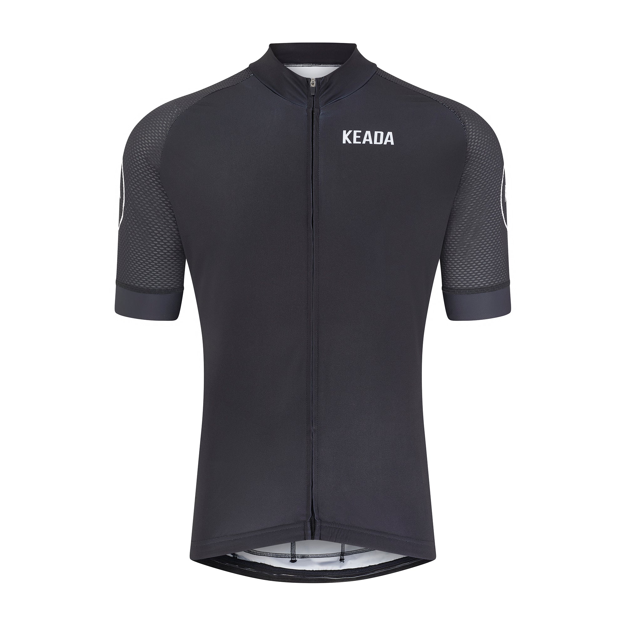 Men's Essential Short Sleeved Cycling Jersey - Black