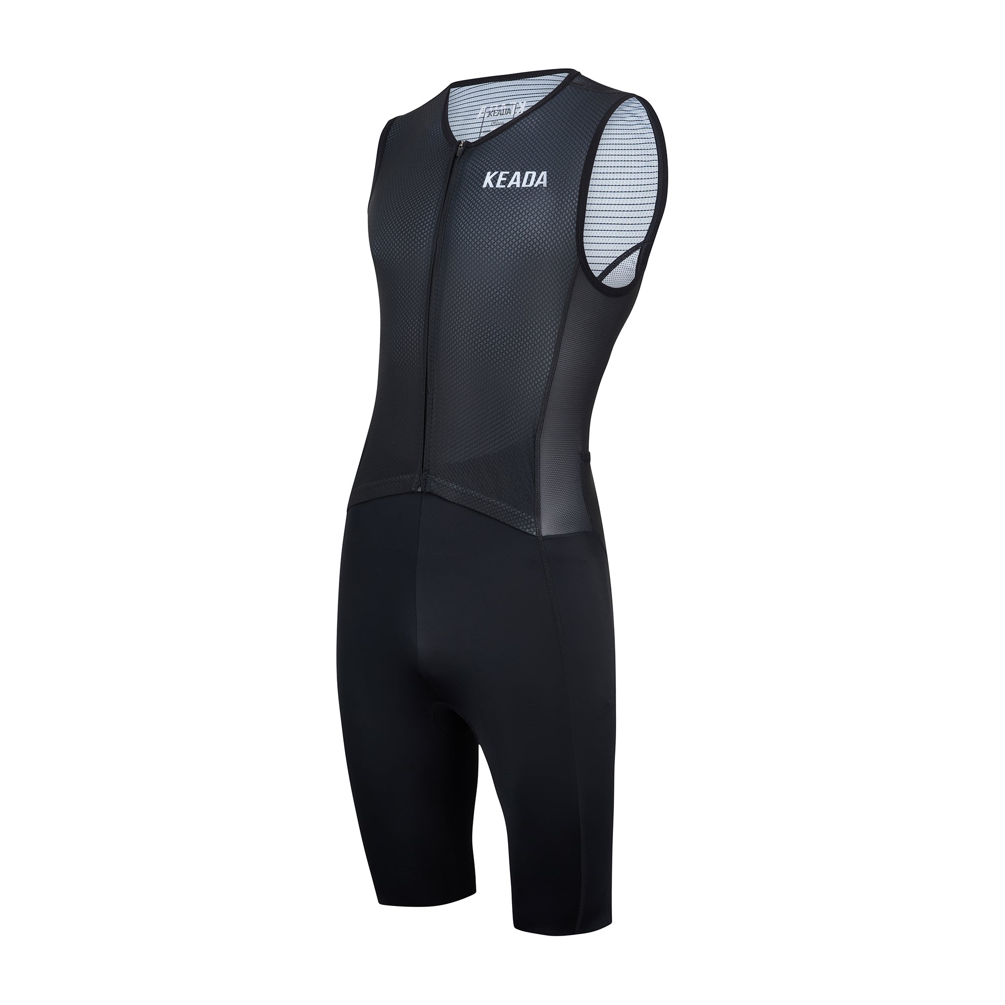 Essential Trisuit - Men's Sleeveless Trisuit Black