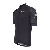 Men's Essential Short Sleeved Cycling Jersey - Black