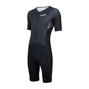 Essential Trisuit - Men's Sleeved Trisuit Black