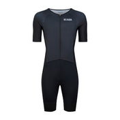 Essential Trisuit - Men's Sleeved Trisuit Black