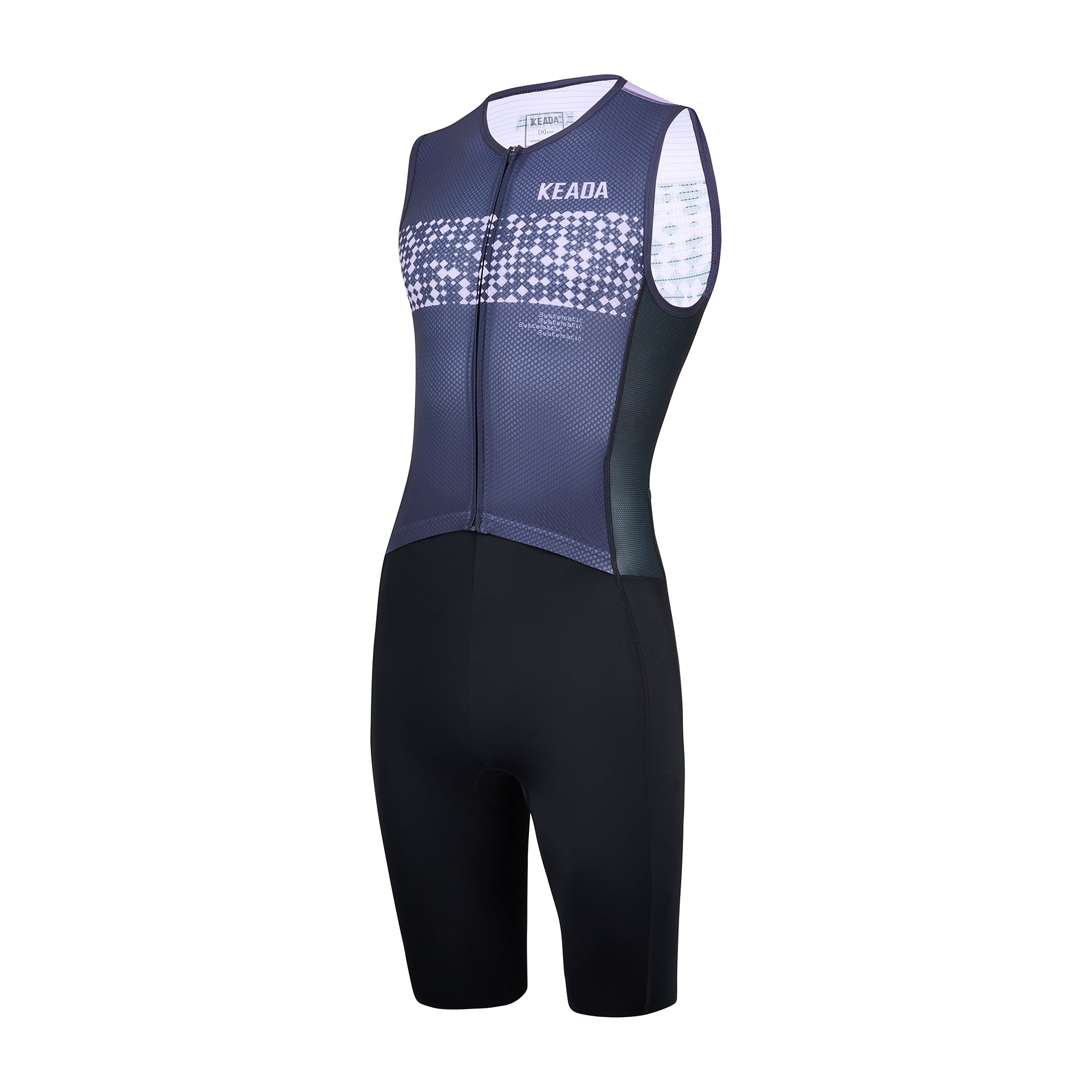 Systematic Two Trisuit - Men's Sleeveless Trisuit Purple