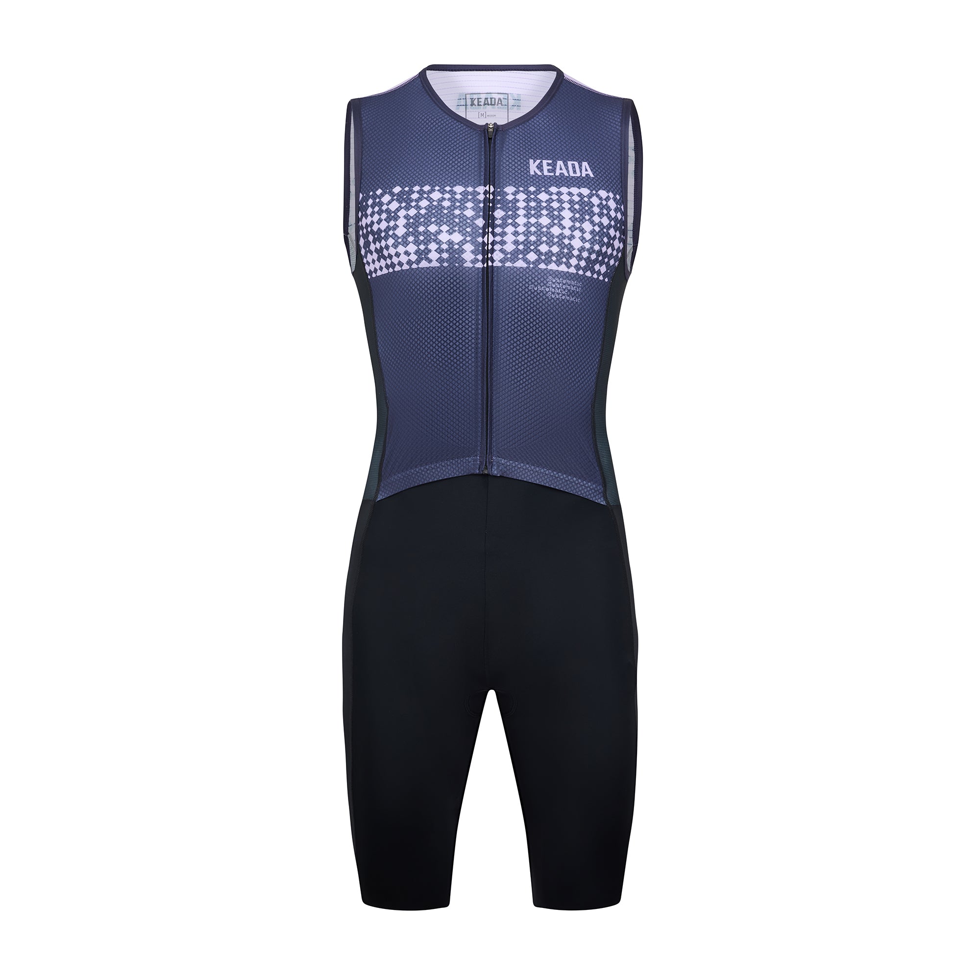 Systematic Two Trisuit - Men's Sleeveless Trisuit Purple