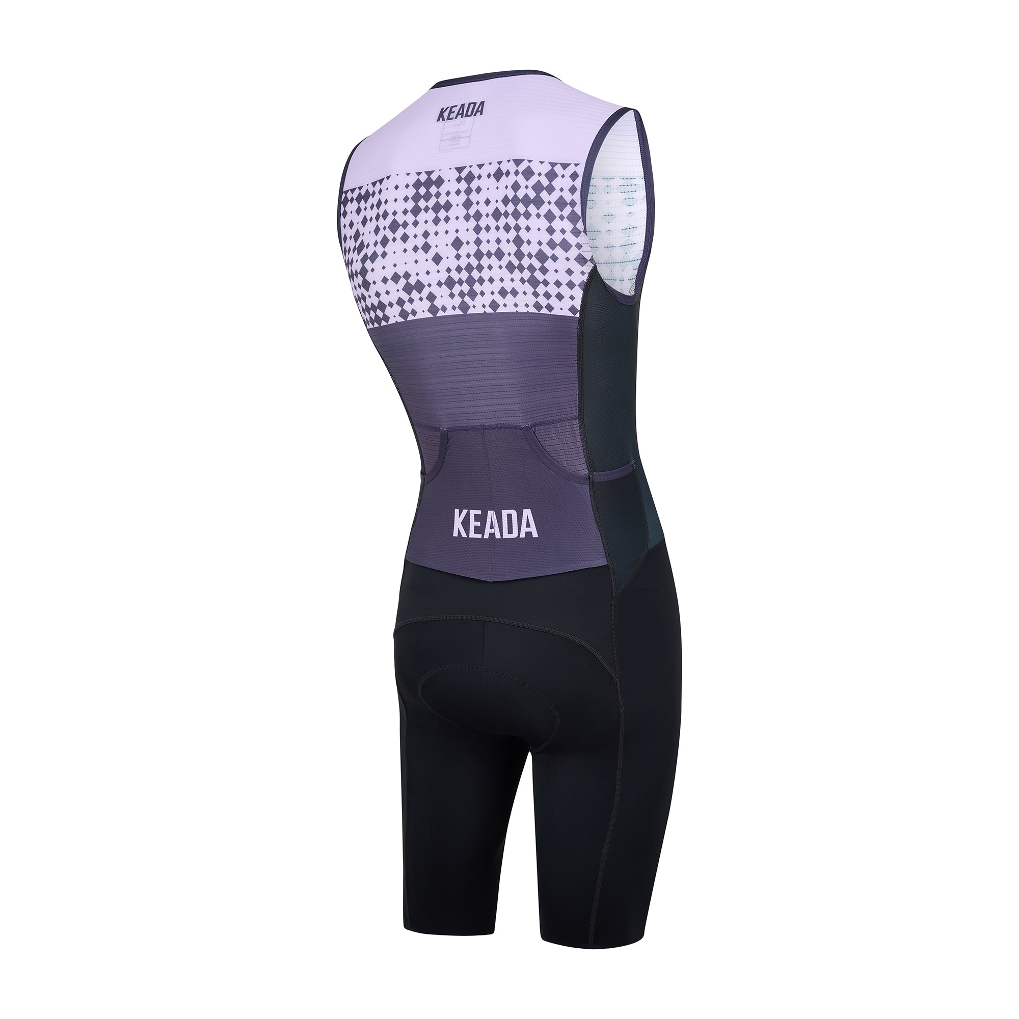 Systematic Two Trisuit - Men's Sleeveless Trisuit Purple