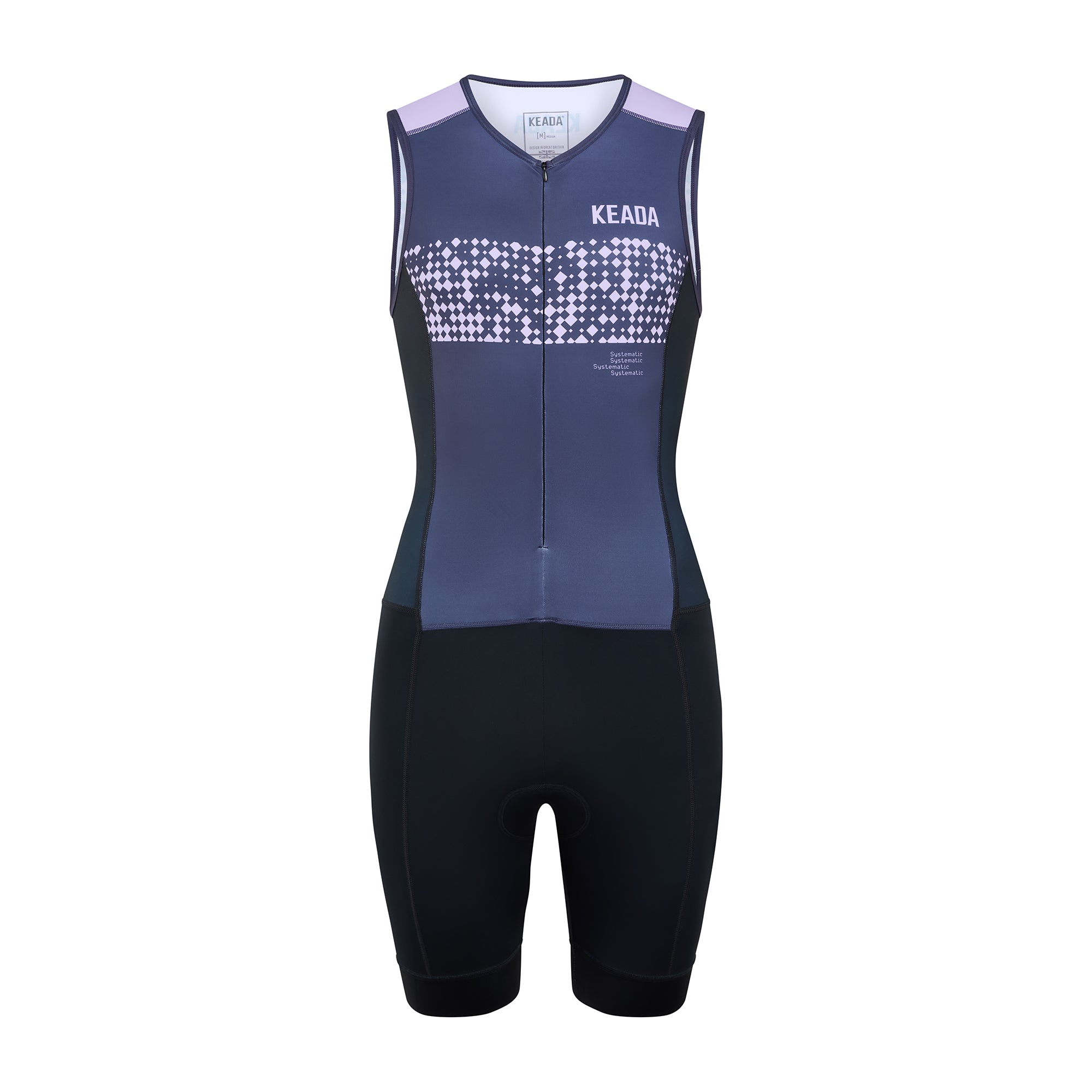 Systematic Two Trisuit - Women's Sleeveless Trisuit Purple