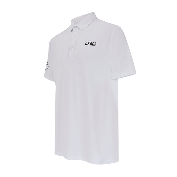 Men's Essential Golf Polo - White